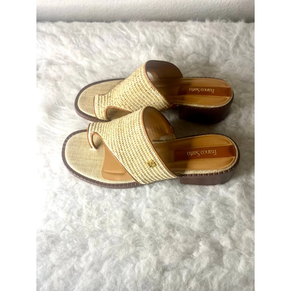 Franco Sarto Sia Slide Sandals Women Size 9.5M
